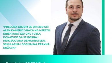 Photo of Saopštenje za javnost predsjednika Povjereništva Gradskog Odbora Pokreta demokratske akcije Emira Šahovića